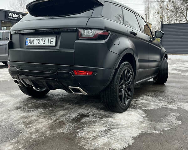 Чорний Ленд Ровер Рендж Ровер Евок, об'ємом двигуна 2 л та пробігом 55 тис. км за 24500 $, фото 6 на Automoto.ua