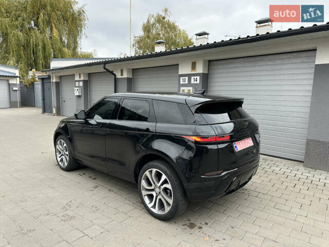 Ленд Ровер Рендж Ровер Эвок 2020 в Житомире на Automoto.ua Черный Ленд Ровер Рендж Ровер Эвок, объемом двигателя 2 л и пробегом 52 тыс. км за 38000 $, фото 6 на Automoto.ua