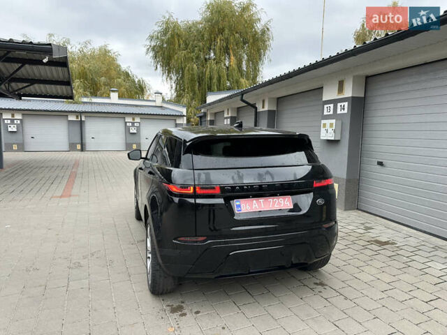Ленд Ровер Рендж Ровер Эвок 2020 в Житомире на Automoto.ua Черный Ленд Ровер Рендж Ровер Эвок, объемом двигателя 2 л и пробегом 52 тыс. км за 38000 $, фото 7 на Automoto.ua