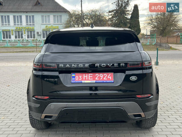 Ленд Ровер Рендж Ровер Эвок 2022 в Червонограде на Automoto.ua Черный Ленд Ровер Рендж Ровер Эвок, объемом двигателя 2 л и пробегом 185 тыс. км за 35317 $, фото 5 на Automoto.ua
