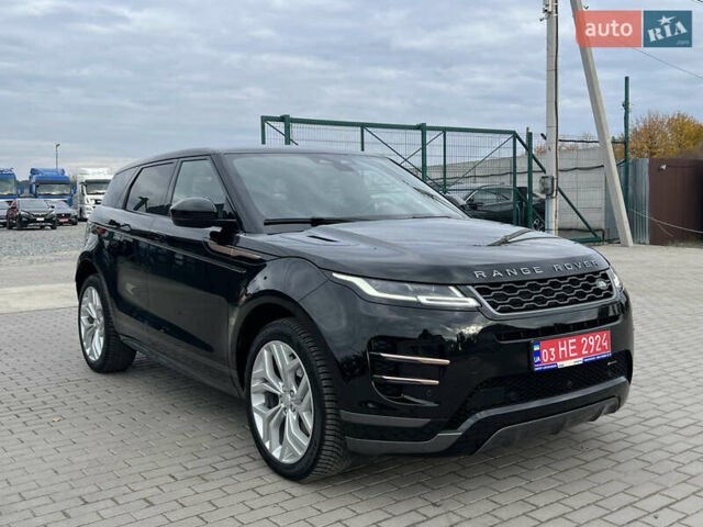 Ленд Ровер Рендж Ровер Эвок 2022 в Червонограде на Automoto.ua Черный Ленд Ровер Рендж Ровер Эвок, объемом двигателя 2 л и пробегом 185 тыс. км за 35317 $, фото 8 на Automoto.ua