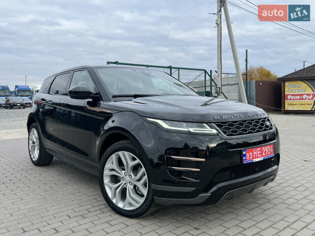 Ленд Ровер Рендж Ровер Эвок 2022 в Червонограде на Automoto.ua Черный Ленд Ровер Рендж Ровер Эвок, объемом двигателя 2 л и пробегом 185 тыс. км за 35317 $, фото 1 на Automoto.ua