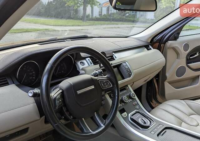 Коричневый Ленд Ровер Рендж Ровер Эвок, объемом двигателя 2 л и пробегом 129 тыс. км за 17300 $, фото 9 на Automoto.ua