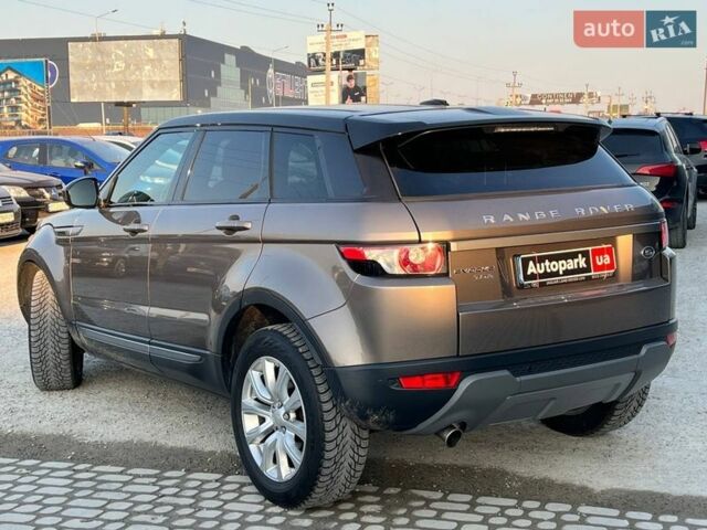 Коричневый Ленд Ровер Рендж Ровер Эвок, объемом двигателя 2.2 л и пробегом 88 тыс. км за 17590 $, фото 8 на Automoto.ua