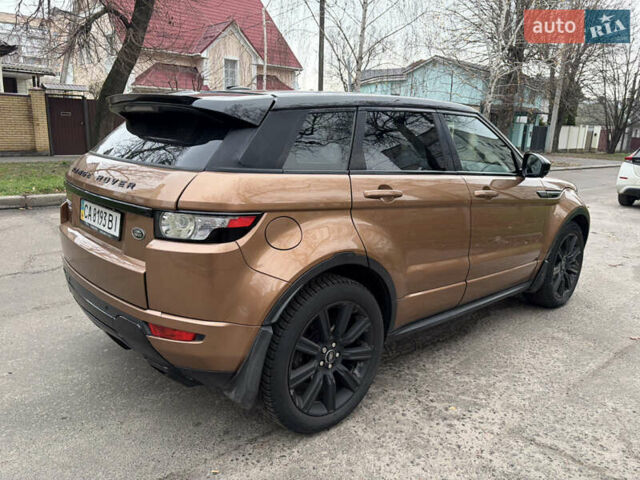 Коричневий Ленд Ровер Рендж Ровер Евок, об'ємом двигуна 2.18 л та пробігом 240 тис. км за 17500 $, фото 9 на Automoto.ua