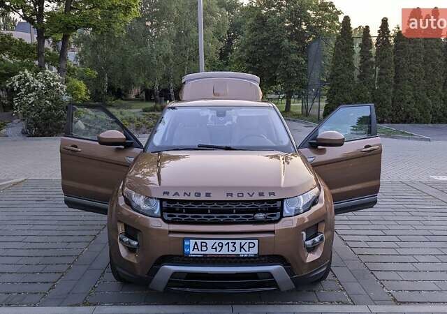 Коричневый Ленд Ровер Рендж Ровер Эвок, объемом двигателя 2 л и пробегом 129 тыс. км за 17300 $, фото 2 на Automoto.ua