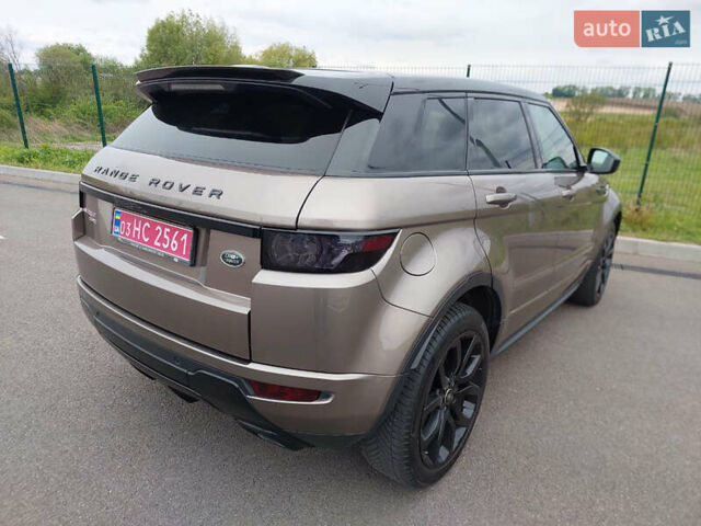Коричневый Ленд Ровер Рендж Ровер Эвок, объемом двигателя 2.2 л и пробегом 115 тыс. км за 19900 $, фото 12 на Automoto.ua