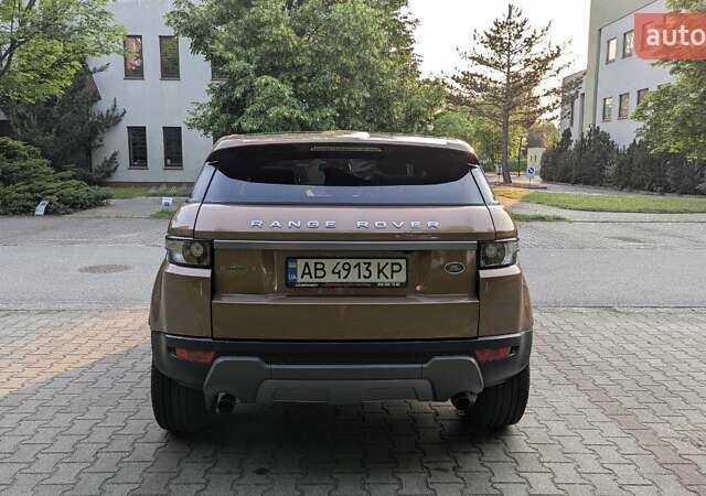 Коричневый Ленд Ровер Рендж Ровер Эвок, объемом двигателя 2 л и пробегом 129 тыс. км за 17300 $, фото 5 на Automoto.ua