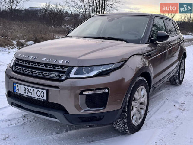 Коричневый Ленд Ровер Рендж Ровер Эвок, объемом двигателя 2.18 л и пробегом 197 тыс. км за 23500 $, фото 1 на Automoto.ua