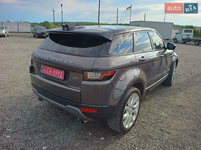 Коричневый Ленд Ровер Рендж Ровер Эвок, объемом двигателя 2 л и пробегом 150 тыс. км за 21999 $, фото 11 на Automoto.ua