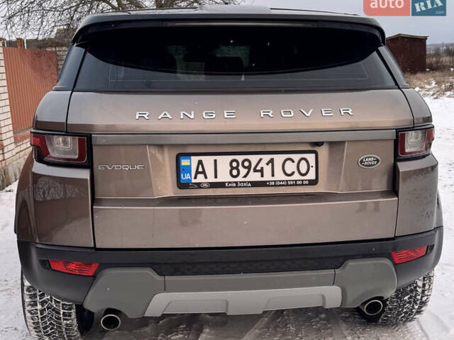 Коричневый Ленд Ровер Рендж Ровер Эвок, объемом двигателя 2.18 л и пробегом 197 тыс. км за 23500 $, фото 2 на Automoto.ua