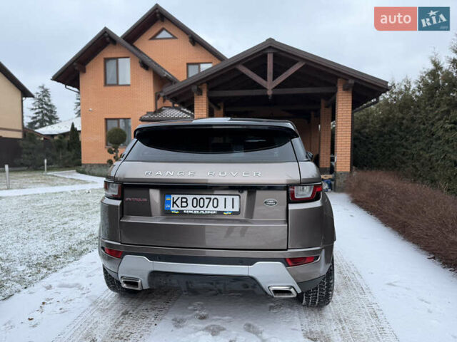 Коричневий Ленд Ровер Рендж Ровер Евок, об'ємом двигуна 2.2 л та пробігом 115 тис. км за 21900 $, фото 8 на Automoto.ua