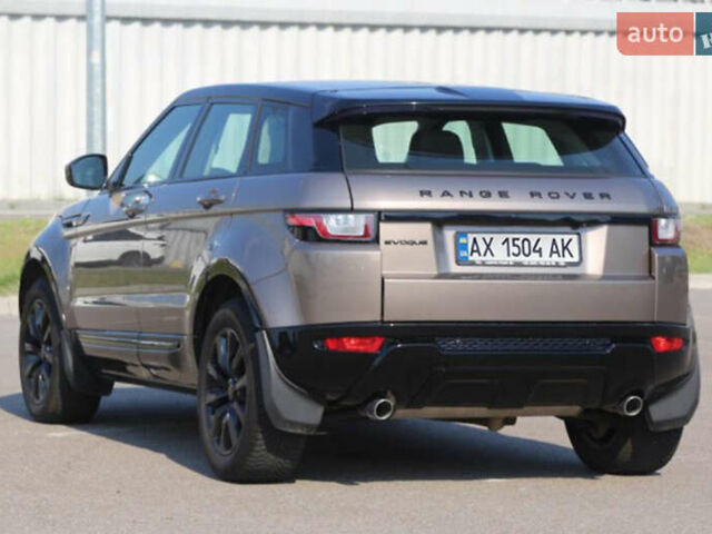 Ленд Ровер Рендж Ровер Эвок 2016 в Киеве на Automoto.ua Коричневый Ленд Ровер Рендж Ровер Эвок, объемом двигателя 2.18 л и пробегом 78 тыс. км за 25800 $, фото 2 на Automoto.ua