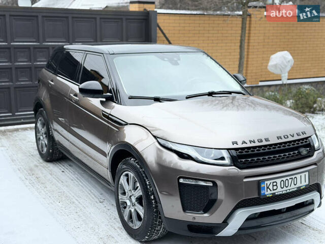 Коричневий Ленд Ровер Рендж Ровер Евок, об'ємом двигуна 2.18 л та пробігом 115 тис. км за 23900 $, фото 1 на Automoto.ua