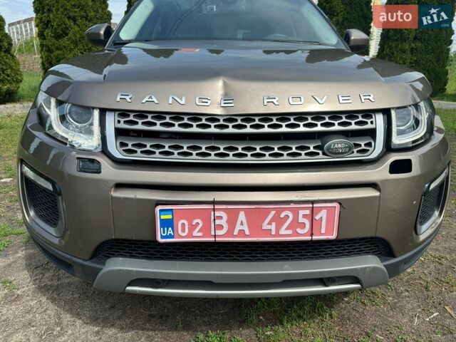 Коричневий Ленд Ровер Рендж Ровер Евок, об'ємом двигуна 2 л та пробігом 98 тис. км за 17500 $, фото 7 на Automoto.ua