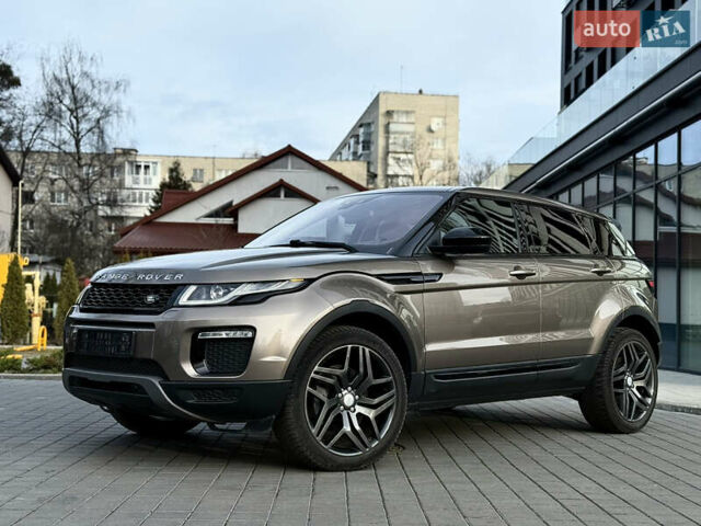 Коричневый Ленд Ровер Рендж Ровер Эвок, объемом двигателя 2 л и пробегом 66 тыс. км за 22900 $, фото 1 на Automoto.ua