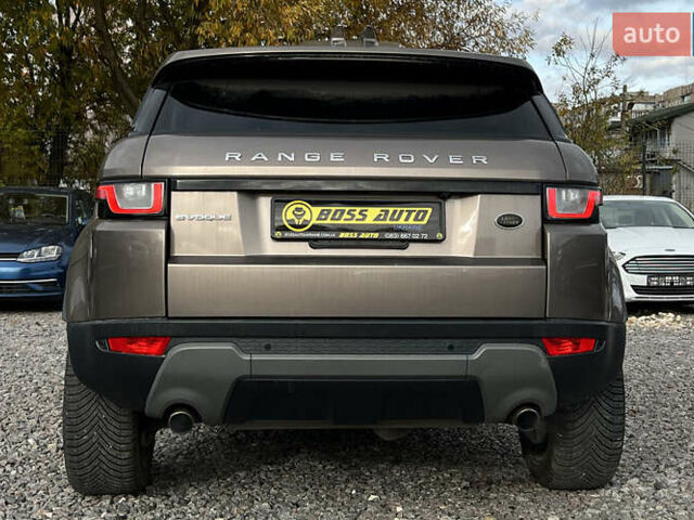 Ленд Ровер Рендж Ровер Евок 2017 у Львові на Automoto.ua Коричневий Ленд Ровер Рендж Ровер Евок, об'ємом двигуна 2 л та пробігом 66 тис. км за 23300 $, фото 4 на Automoto.ua