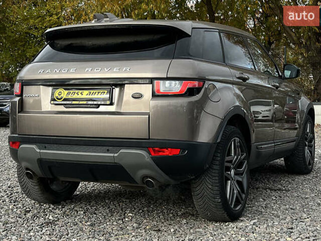 Ленд Ровер Рендж Ровер Евок 2017 у Львові на Automoto.ua Коричневий Ленд Ровер Рендж Ровер Евок, об'ємом двигуна 2 л та пробігом 66 тис. км за 23300 $, фото 5 на Automoto.ua