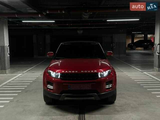 Красный Ленд Ровер Рендж Ровер Эвок, объемом двигателя 2 л и пробегом 138 тыс. км за 14500 $, фото 1 на Automoto.ua