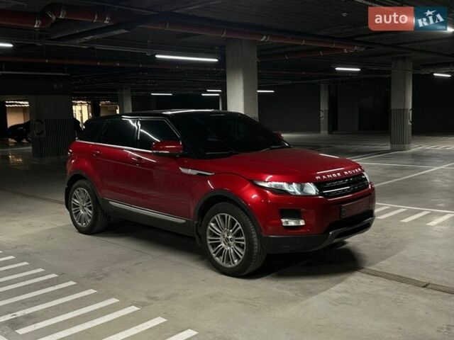 Красный Ленд Ровер Рендж Ровер Эвок, объемом двигателя 2 л и пробегом 138 тыс. км за 14500 $, фото 2 на Automoto.ua