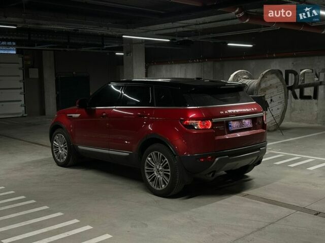 Красный Ленд Ровер Рендж Ровер Эвок, объемом двигателя 2 л и пробегом 138 тыс. км за 14500 $, фото 7 на Automoto.ua