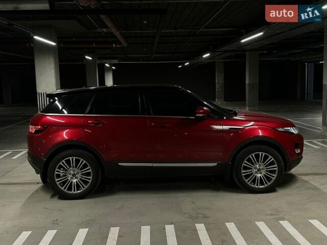 Красный Ленд Ровер Рендж Ровер Эвок, объемом двигателя 2 л и пробегом 138 тыс. км за 14500 $, фото 3 на Automoto.ua