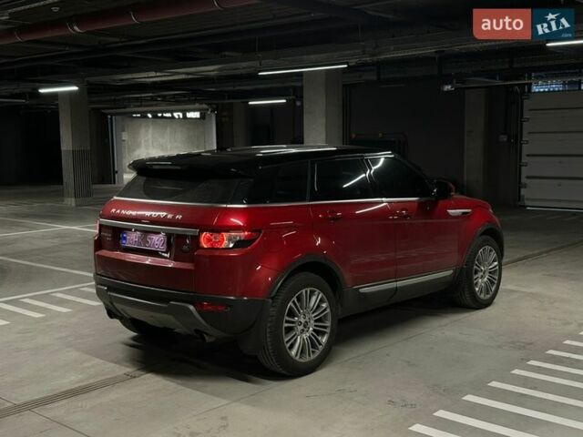 Красный Ленд Ровер Рендж Ровер Эвок, объемом двигателя 2 л и пробегом 138 тыс. км за 14500 $, фото 5 на Automoto.ua