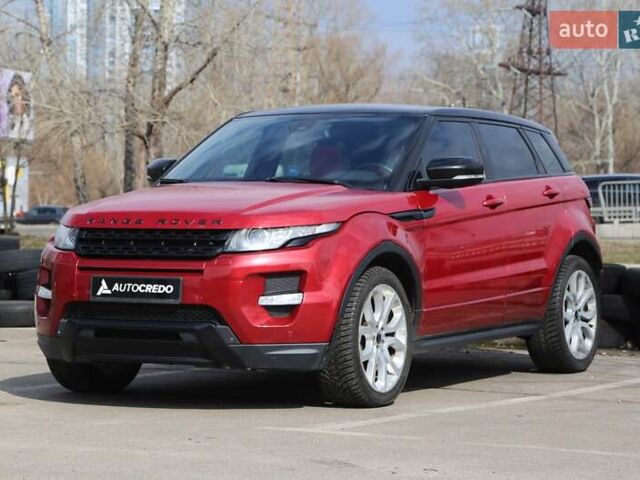 Червоний Ленд Ровер Рендж Ровер Евок, об'ємом двигуна 2 л та пробігом 133 тис. км за 19300 $, фото 2 на Automoto.ua