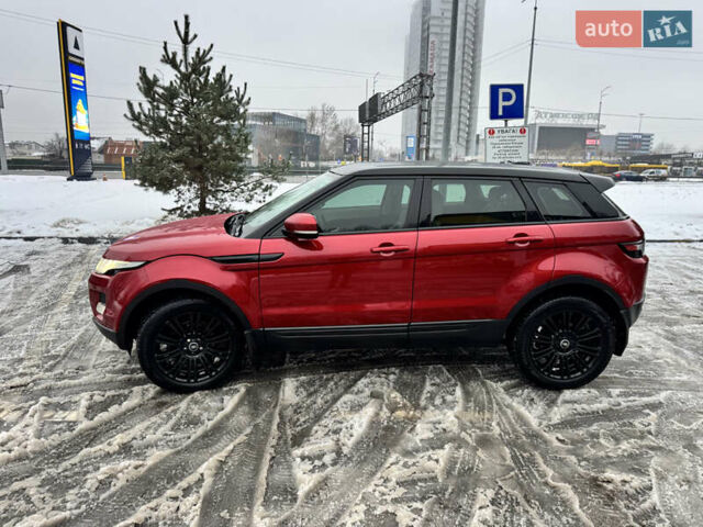 Красный Ленд Ровер Рендж Ровер Эвок, объемом двигателя 2 л и пробегом 210 тыс. км за 15000 $, фото 3 на Automoto.ua