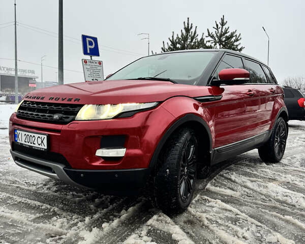 Красный Ленд Ровер Рендж Ровер Эвок, объемом двигателя 2 л и пробегом 210 тыс. км за 15000 $, фото 6 на Automoto.ua