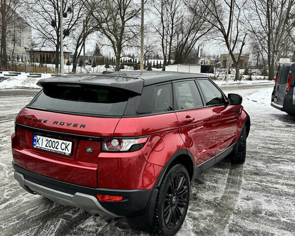 Красный Ленд Ровер Рендж Ровер Эвок, объемом двигателя 2 л и пробегом 210 тыс. км за 15000 $, фото 5 на Automoto.ua