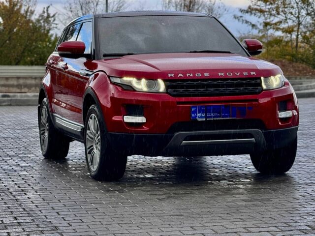 Ленд Ровер Рендж Ровер Эвок 2012 в Кривом Роге на Automoto.ua Красный Ленд Ровер Рендж Ровер Эвок, объемом двигателя 2 л и пробегом 134 тыс. км за 14700 $, фото 2 на Automoto.ua