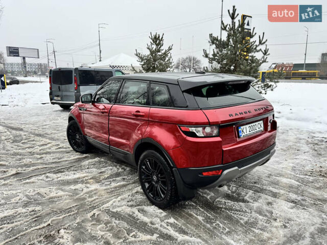 Красный Ленд Ровер Рендж Ровер Эвок, объемом двигателя 2 л и пробегом 210 тыс. км за 15000 $, фото 7 на Automoto.ua