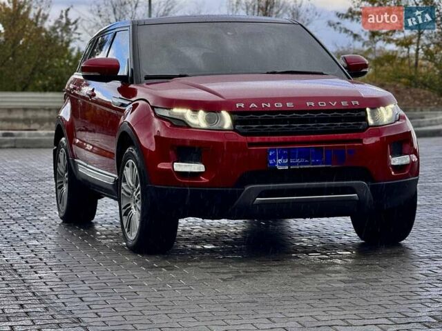Червоний Ленд Ровер Рендж Ровер Евок, об'ємом двигуна 2 л та пробігом 137 тис. км за 14700 $, фото 2 на Automoto.ua