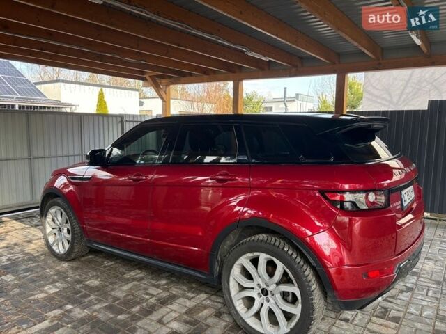 Червоний Ленд Ровер Рендж Ровер Евок, об'ємом двигуна 2 л та пробігом 133 тис. км за 20000 $, фото 32 на Automoto.ua