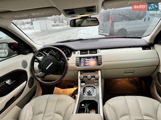 Красный Ленд Ровер Рендж Ровер Эвок, объемом двигателя 2 л и пробегом 210 тыс. км за 15000 $, фото 9 на Automoto.ua