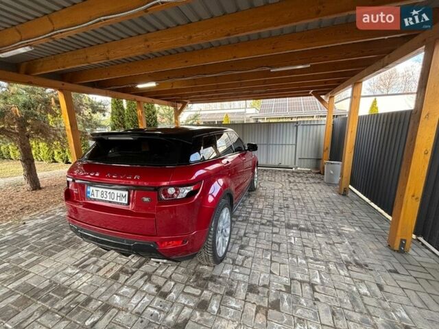 Червоний Ленд Ровер Рендж Ровер Евок, об'ємом двигуна 2 л та пробігом 133 тис. км за 20000 $, фото 15 на Automoto.ua
