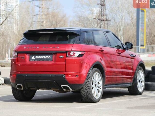 Червоний Ленд Ровер Рендж Ровер Евок, об'ємом двигуна 2 л та пробігом 133 тис. км за 19300 $, фото 6 на Automoto.ua