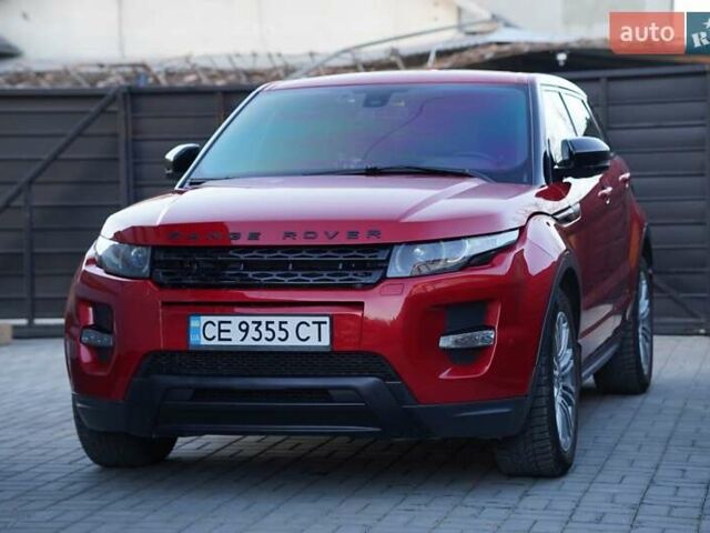 Красный Ленд Ровер Рендж Ровер Эвок, объемом двигателя 2 л и пробегом 146 тыс. км за 18500 $, фото 1 на Automoto.ua
