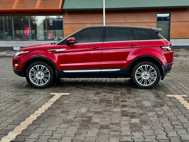 Ленд Ровер Рендж Ровер Эвок 2012 в Кривом Роге на Automoto.ua Красный Ленд Ровер Рендж Ровер Эвок, объемом двигателя 2 л и пробегом 134 тыс. км за 14700 $, фото 10 на Automoto.ua