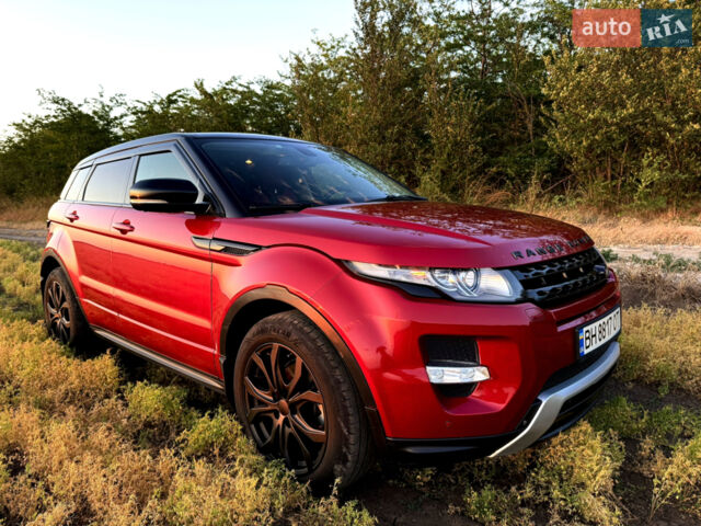 Красный Ленд Ровер Рендж Ровер Эвок, объемом двигателя 2.2 л и пробегом 158 тыс. км за 15799 $, фото 2 на Automoto.ua