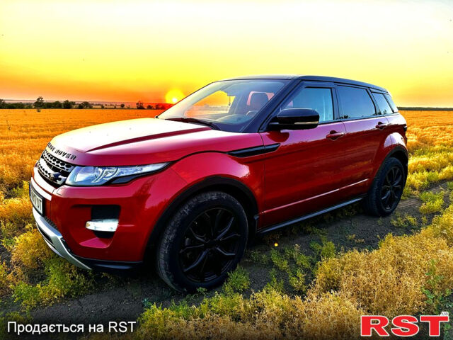 Красный Ленд Ровер Рендж Ровер Эвок, объемом двигателя 2.2 л и пробегом 143 тыс. км за 17999 $, фото 13 на Automoto.ua