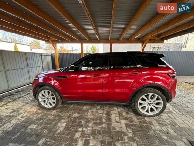 Червоний Ленд Ровер Рендж Ровер Евок, об'ємом двигуна 2 л та пробігом 133 тис. км за 20000 $, фото 13 на Automoto.ua