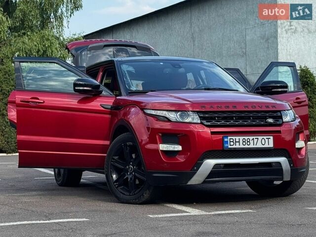 Червоний Ленд Ровер Рендж Ровер Евок, об'ємом двигуна 2.2 л та пробігом 159 тис. км за 16499 $, фото 2 на Automoto.ua