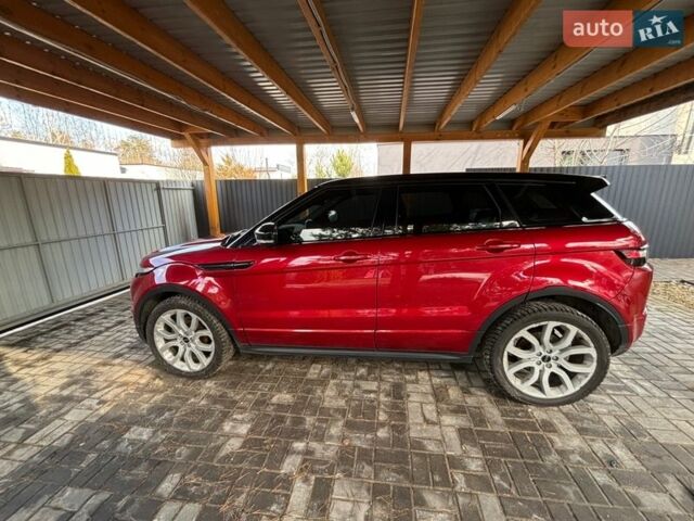Червоний Ленд Ровер Рендж Ровер Евок, об'ємом двигуна 2 л та пробігом 133 тис. км за 20000 $, фото 8 на Automoto.ua
