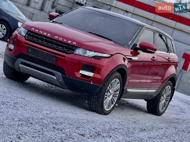 Красный Ленд Ровер Рендж Ровер Эвок, объемом двигателя 2 л и пробегом 125 тыс. км за 15700 $, фото 4 на Automoto.ua