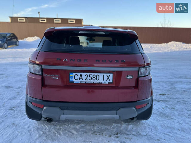 Красный Ленд Ровер Рендж Ровер Эвок, объемом двигателя 2.2 л и пробегом 209 тыс. км за 17500 $, фото 5 на Automoto.ua