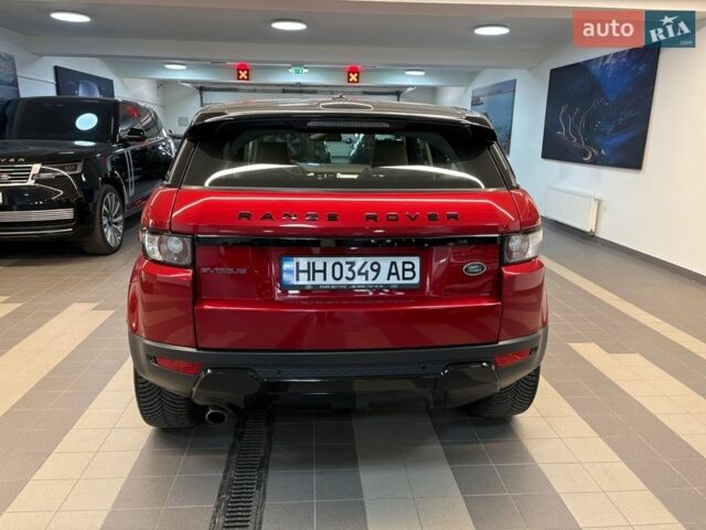 Червоний Ленд Ровер Рендж Ровер Евок, об'ємом двигуна 2.18 л та пробігом 107 тис. км за 22000 $, фото 5 на Automoto.ua