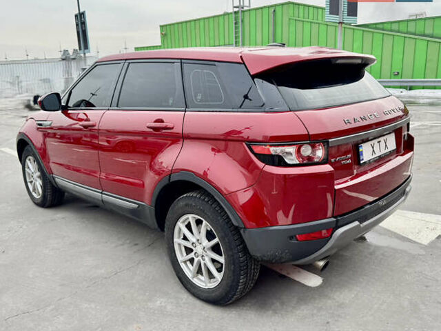 Червоний Ленд Ровер Рендж Ровер Евок, об'ємом двигуна 2.18 л та пробігом 171 тис. км за 15500 $, фото 5 на Automoto.ua