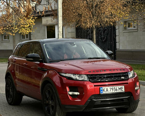 Красный Ленд Ровер Рендж Ровер Эвок, объемом двигателя 2.2 л и пробегом 185 тыс. км за 15400 $, фото 5 на Automoto.ua